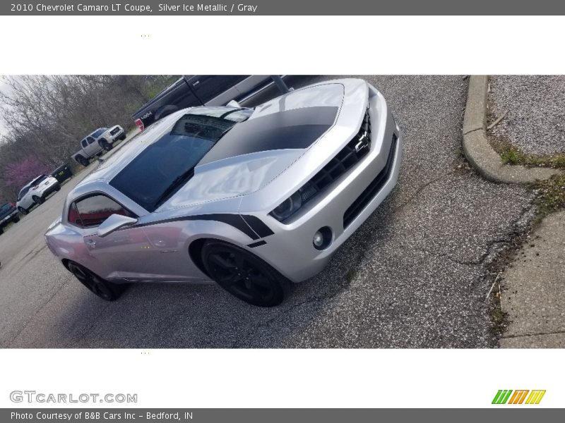 Silver Ice Metallic / Gray 2010 Chevrolet Camaro LT Coupe