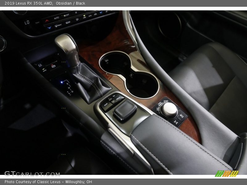 Obsidian / Black 2019 Lexus RX 350L AWD