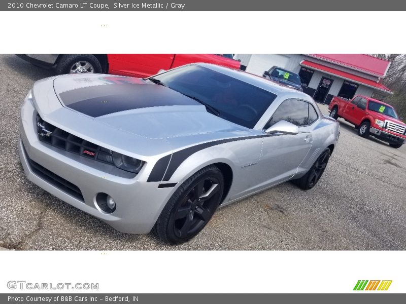 Silver Ice Metallic / Gray 2010 Chevrolet Camaro LT Coupe