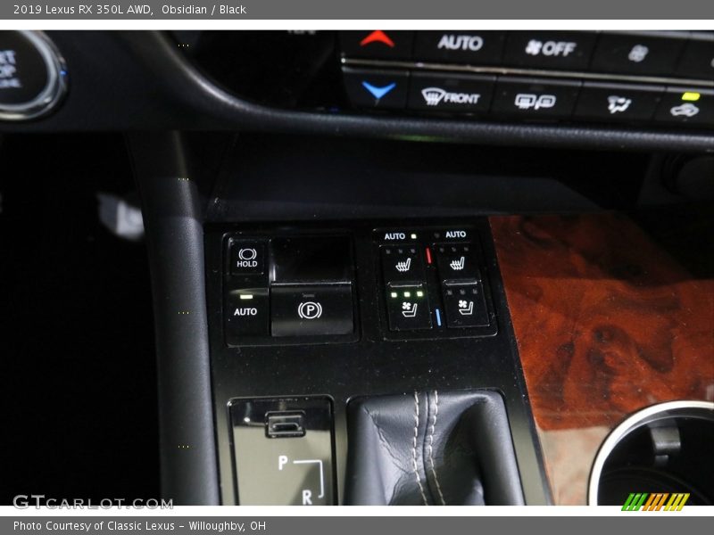 Obsidian / Black 2019 Lexus RX 350L AWD