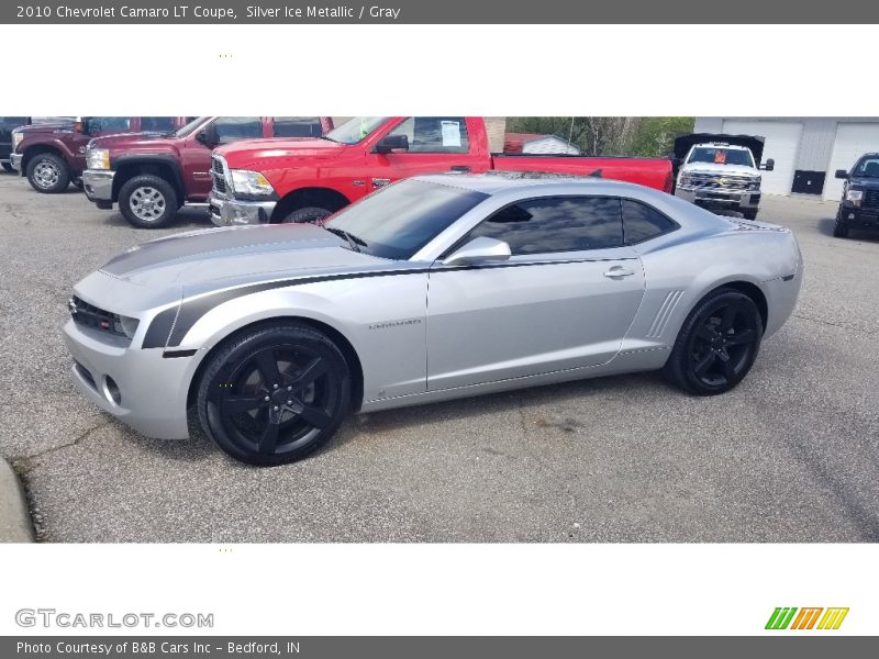 Silver Ice Metallic / Gray 2010 Chevrolet Camaro LT Coupe