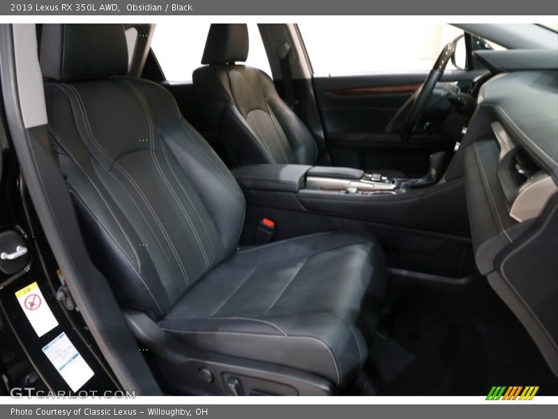 Obsidian / Black 2019 Lexus RX 350L AWD