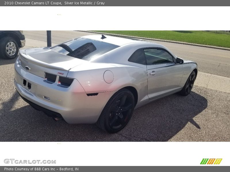 Silver Ice Metallic / Gray 2010 Chevrolet Camaro LT Coupe