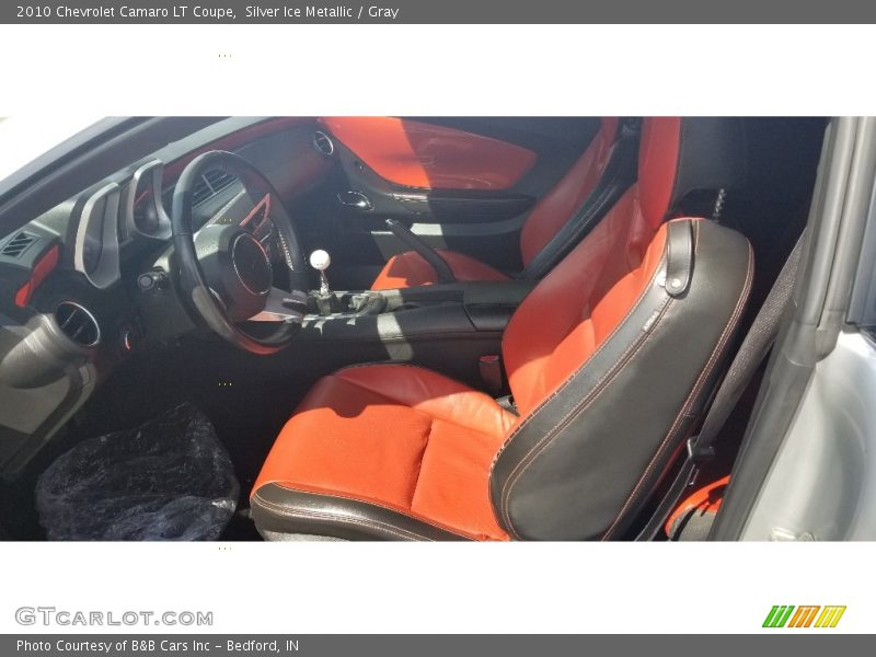 Silver Ice Metallic / Gray 2010 Chevrolet Camaro LT Coupe