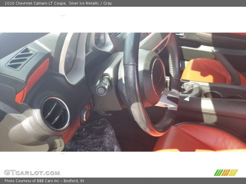 Silver Ice Metallic / Gray 2010 Chevrolet Camaro LT Coupe