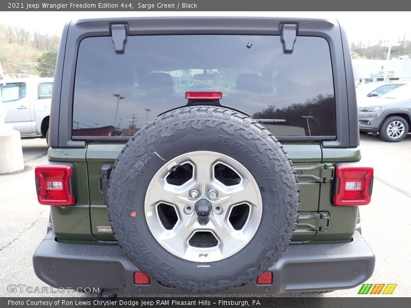 Sarge Green / Black 2021 Jeep Wrangler Freedom Edition 4x4