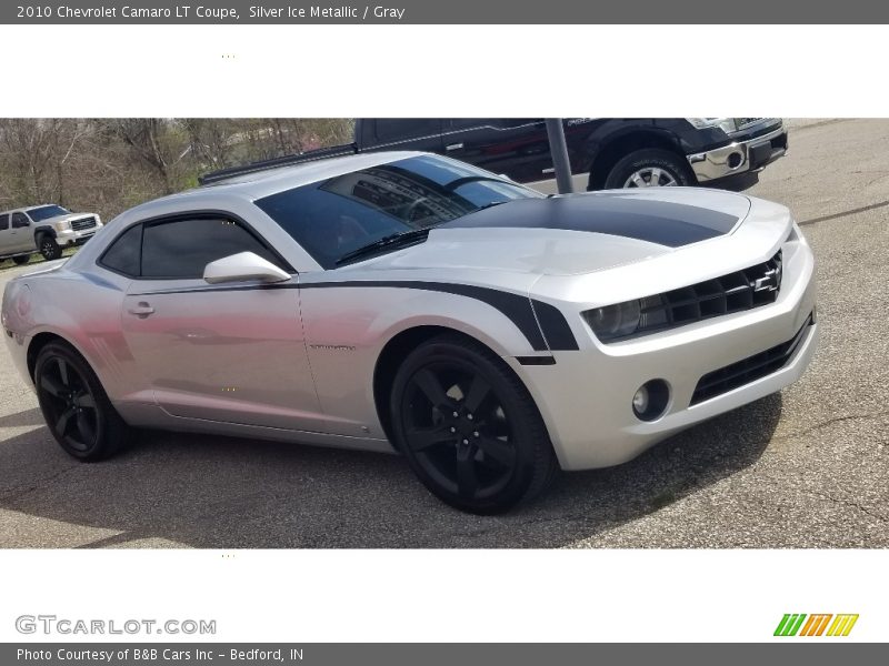 Silver Ice Metallic / Gray 2010 Chevrolet Camaro LT Coupe