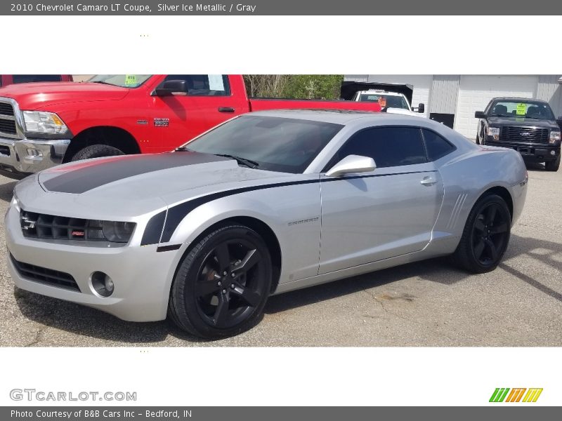Silver Ice Metallic / Gray 2010 Chevrolet Camaro LT Coupe
