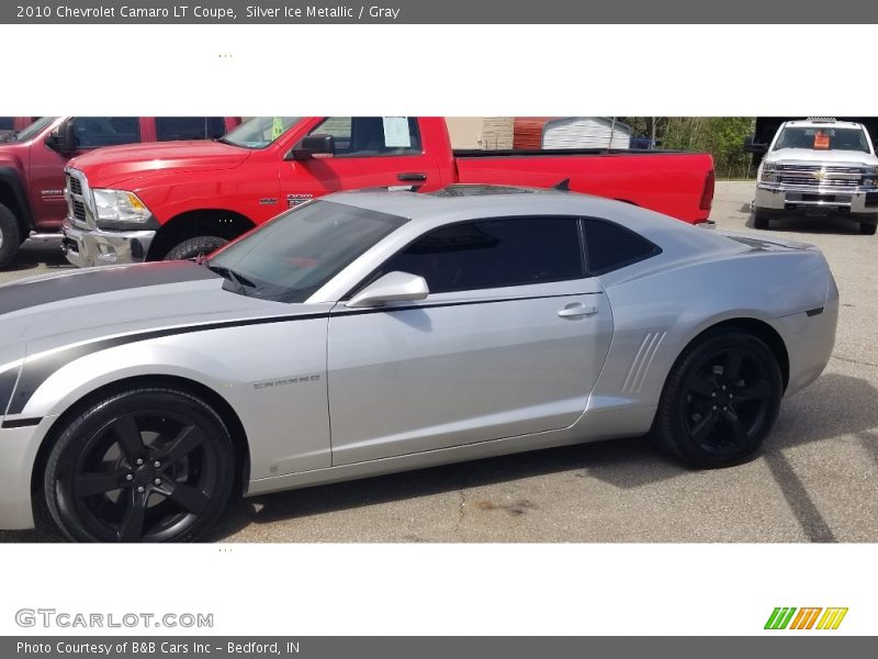 Silver Ice Metallic / Gray 2010 Chevrolet Camaro LT Coupe