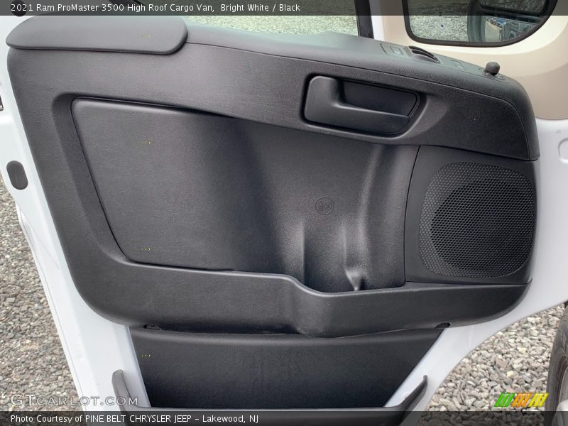 Door Panel of 2021 ProMaster 3500 High Roof Cargo Van