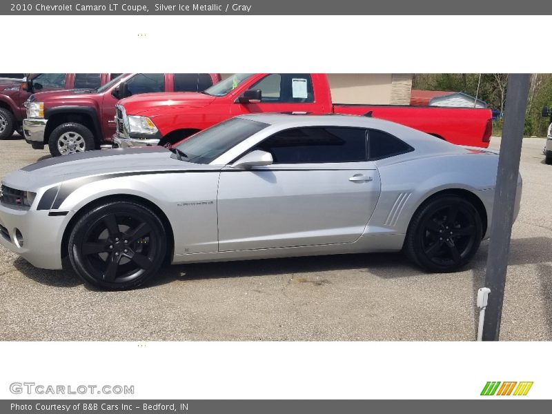 Silver Ice Metallic / Gray 2010 Chevrolet Camaro LT Coupe