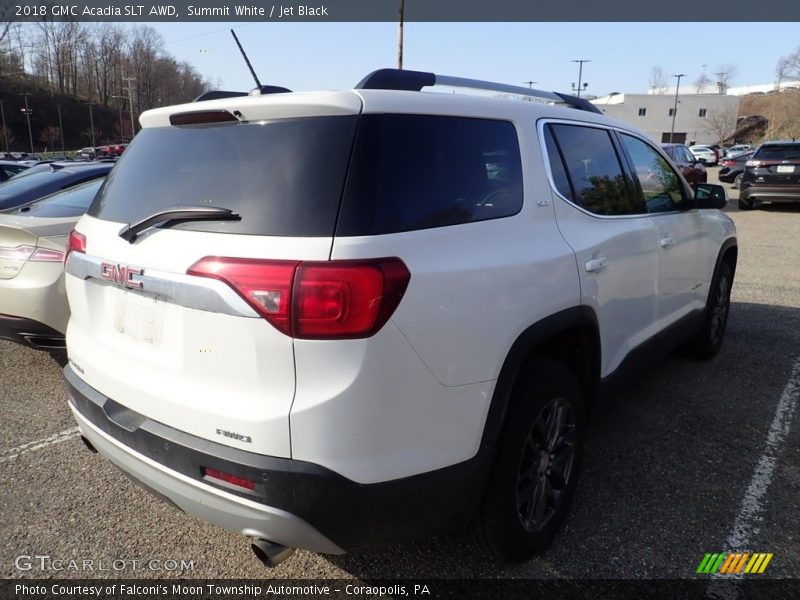 Summit White / Jet Black 2018 GMC Acadia SLT AWD