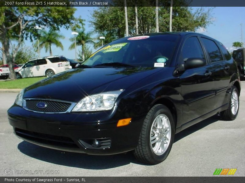 Pitch Black / Charcoal 2007 Ford Focus ZX5 S Hatchback