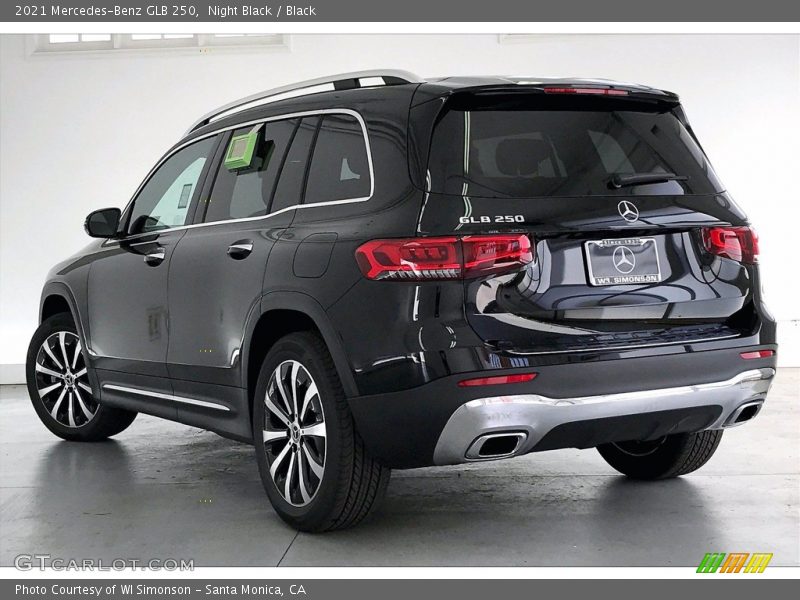 Night Black / Black 2021 Mercedes-Benz GLB 250