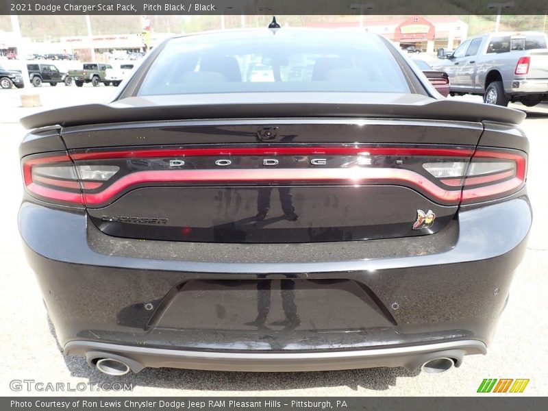 Pitch Black / Black 2021 Dodge Charger Scat Pack
