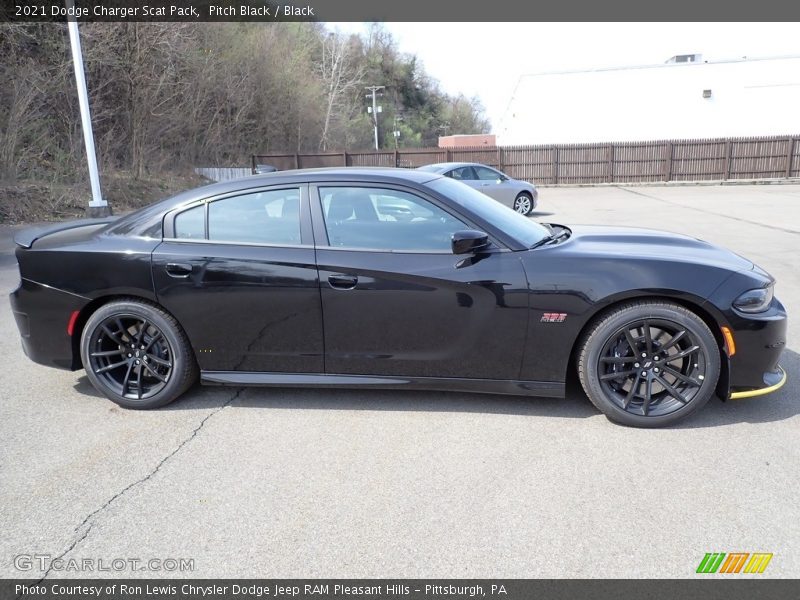 Pitch Black / Black 2021 Dodge Charger Scat Pack