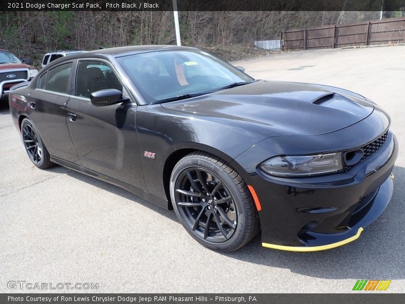 Pitch Black / Black 2021 Dodge Charger Scat Pack