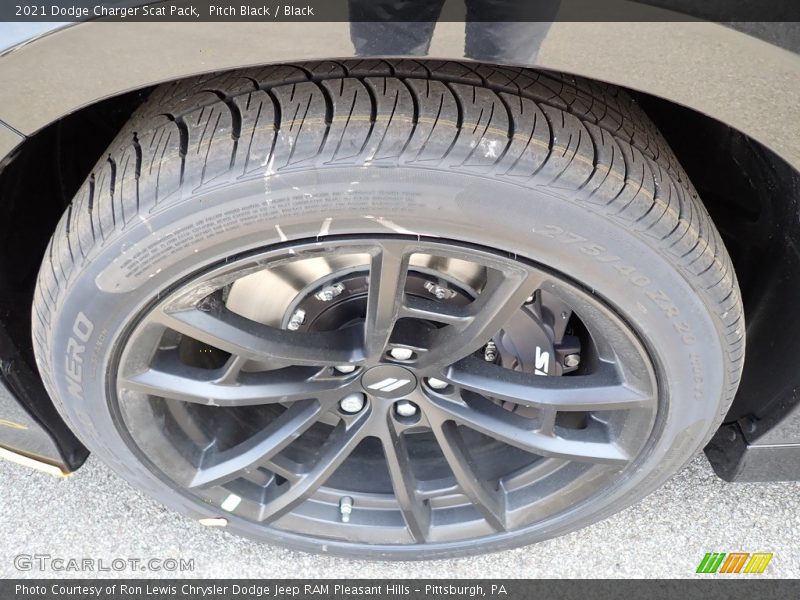 Pitch Black / Black 2021 Dodge Charger Scat Pack
