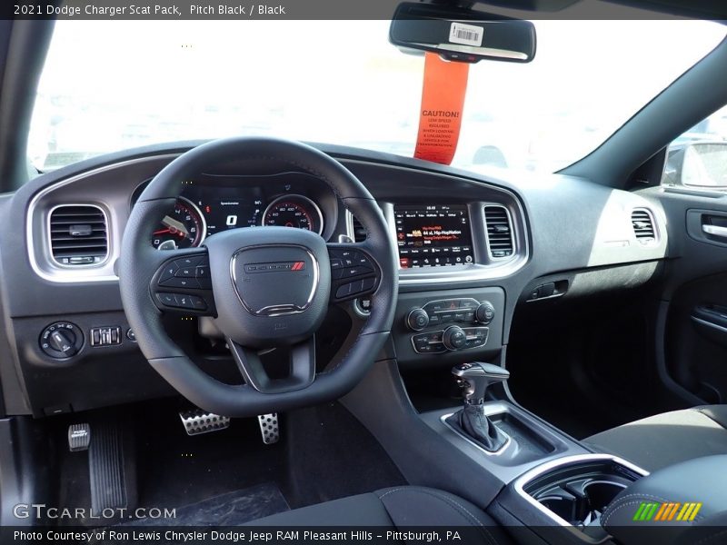 Pitch Black / Black 2021 Dodge Charger Scat Pack