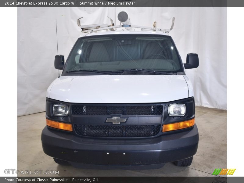 Summit White / Medium Pewter 2014 Chevrolet Express 2500 Cargo WT