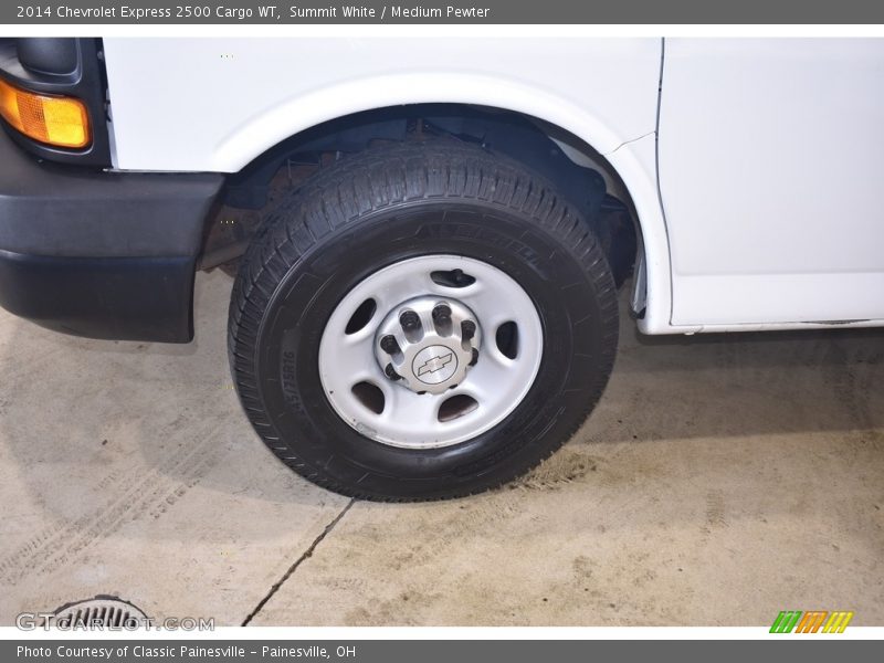 Summit White / Medium Pewter 2014 Chevrolet Express 2500 Cargo WT