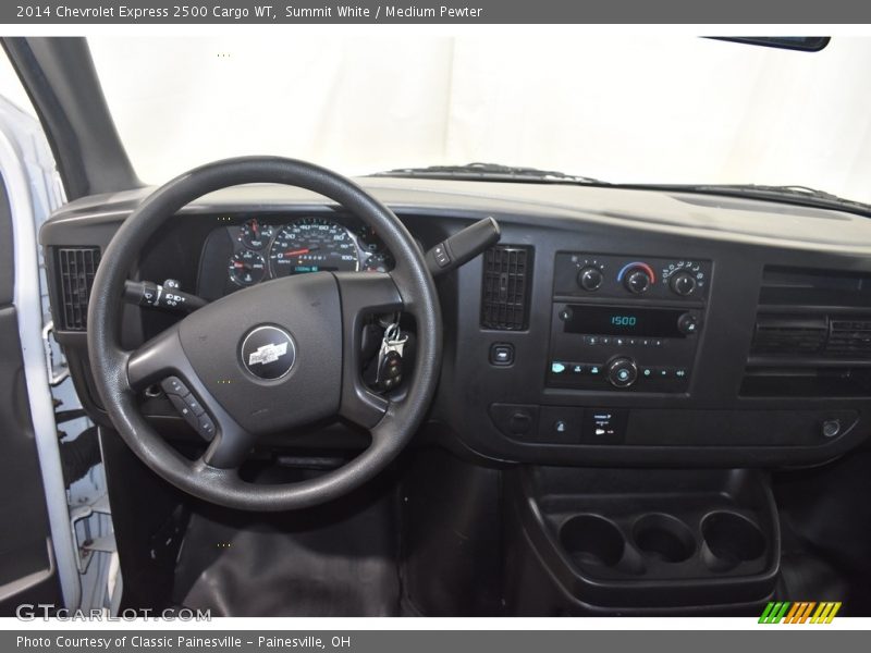 Summit White / Medium Pewter 2014 Chevrolet Express 2500 Cargo WT