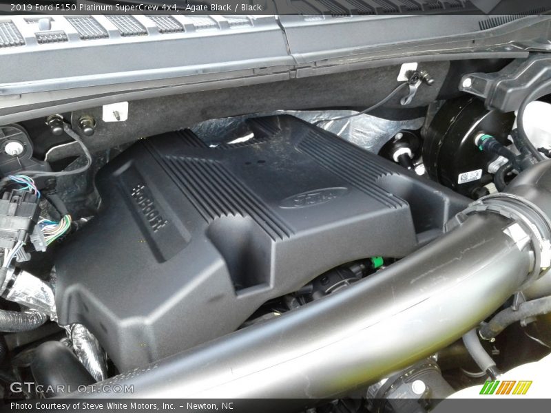 Agate Black / Black 2019 Ford F150 Platinum SuperCrew 4x4