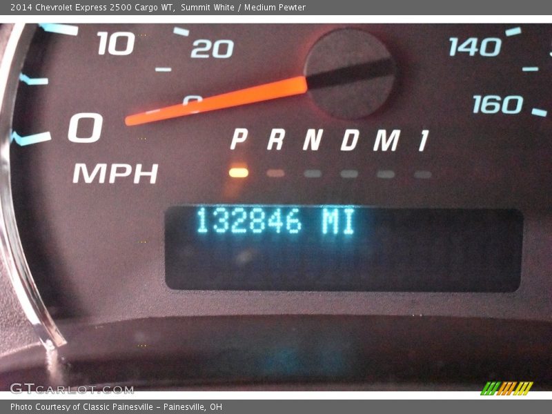 Summit White / Medium Pewter 2014 Chevrolet Express 2500 Cargo WT