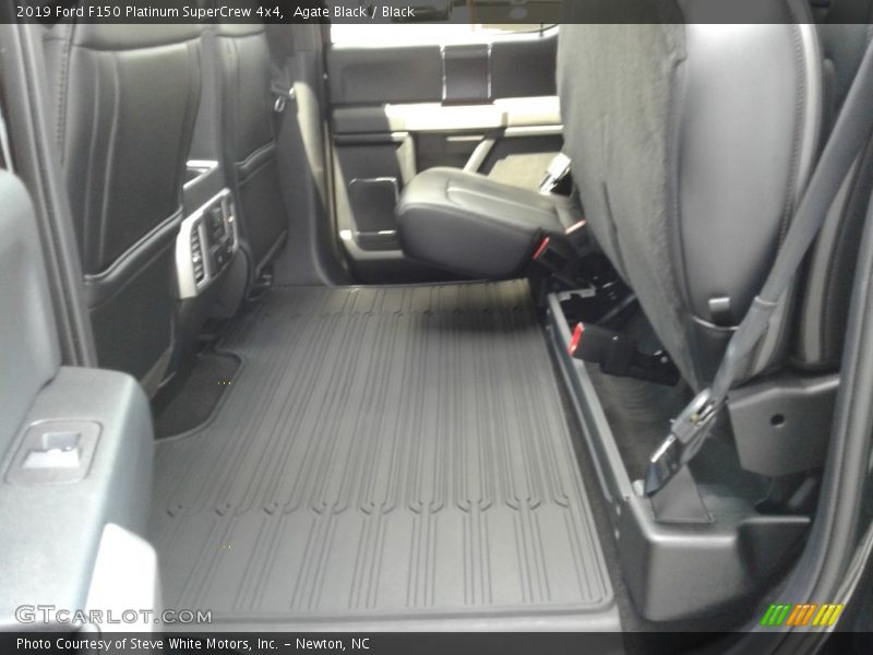 Rear Seat of 2019 F150 Platinum SuperCrew 4x4