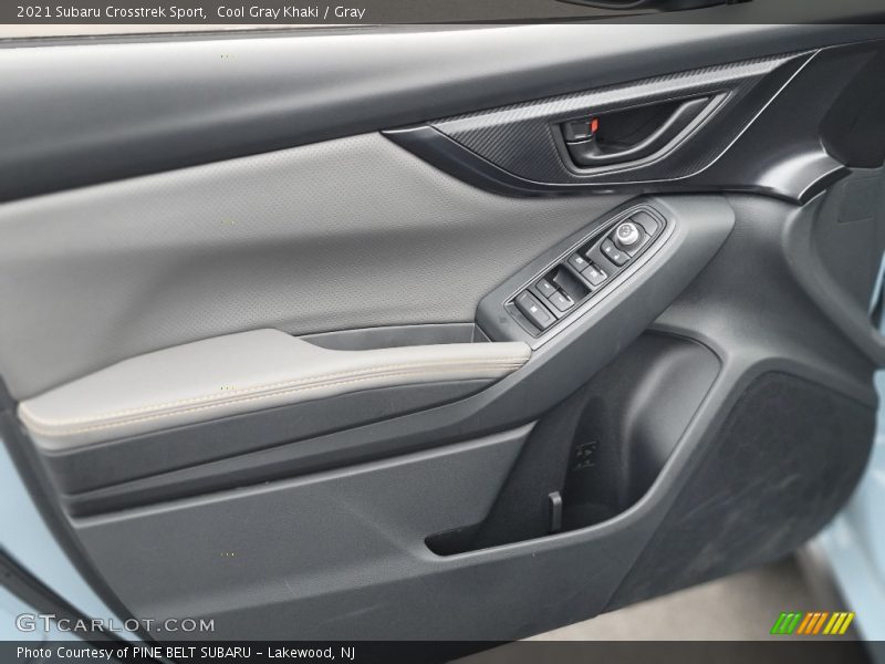 Door Panel of 2021 Crosstrek Sport