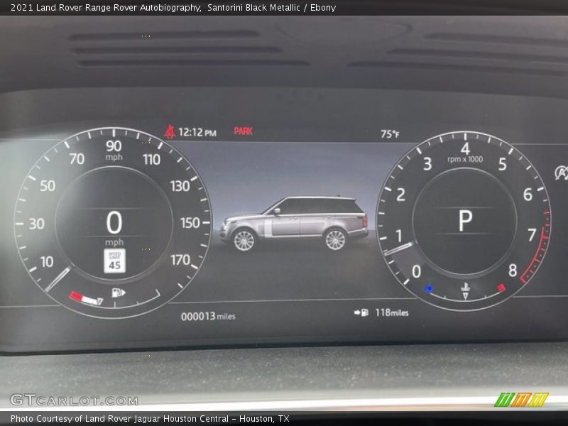 Santorini Black Metallic / Ebony 2021 Land Rover Range Rover Autobiography