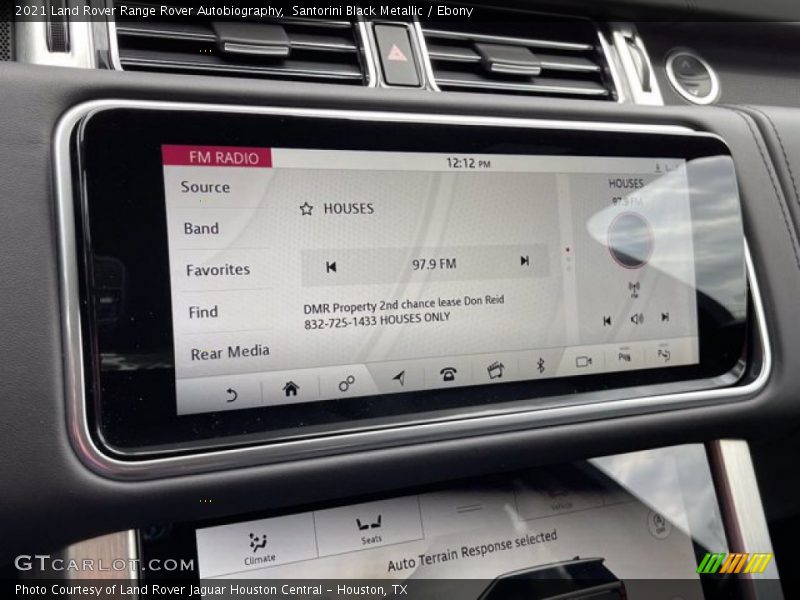 Santorini Black Metallic / Ebony 2021 Land Rover Range Rover Autobiography