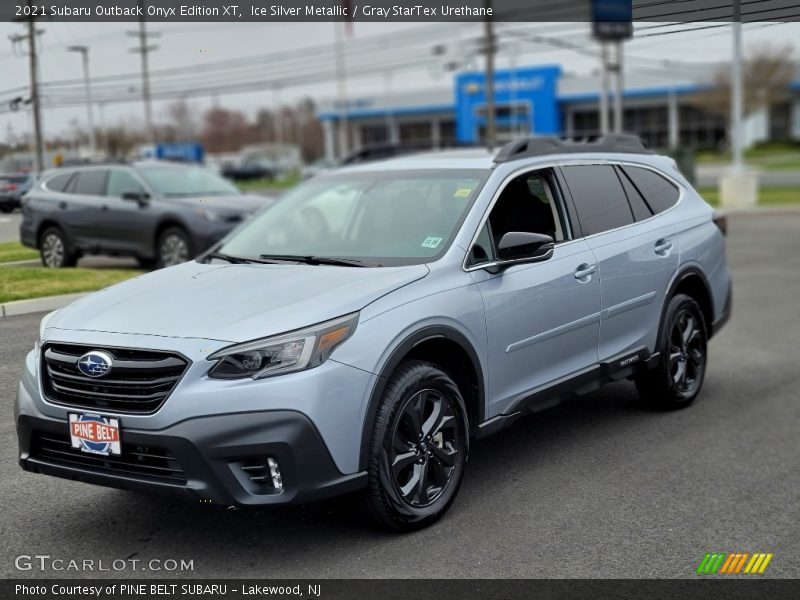 Ice Silver Metallic / Gray StarTex Urethane 2021 Subaru Outback Onyx Edition XT