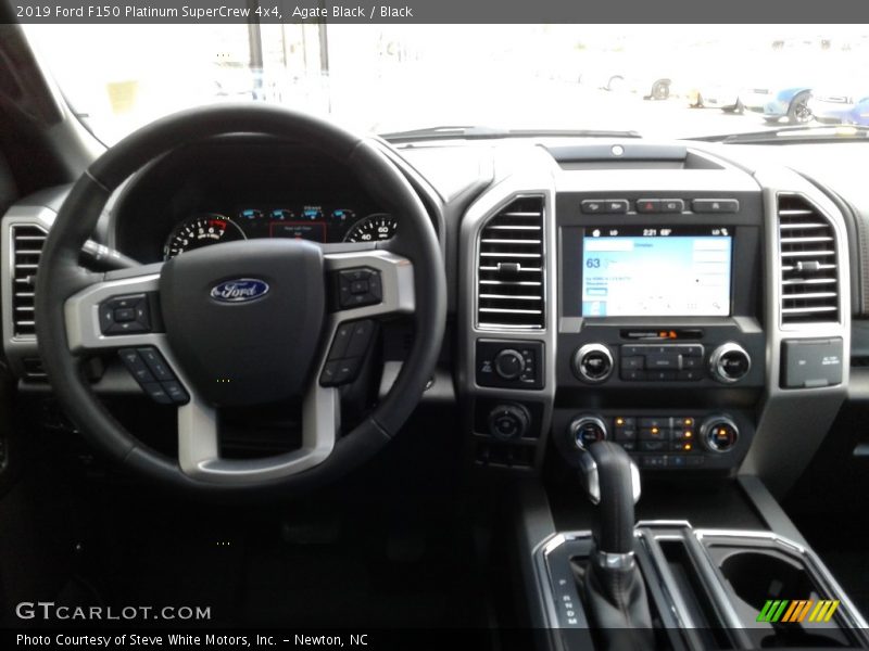 Agate Black / Black 2019 Ford F150 Platinum SuperCrew 4x4