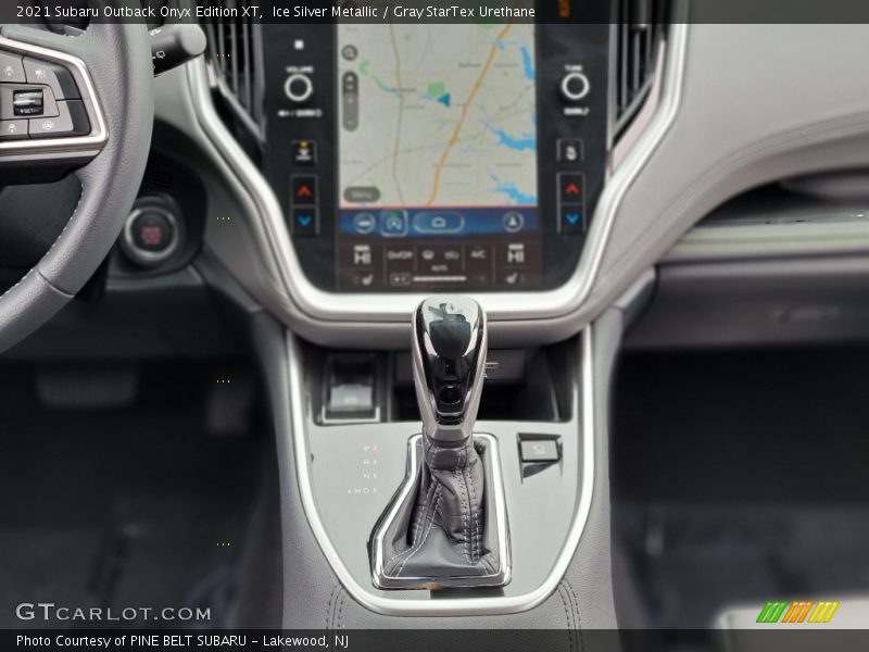 Ice Silver Metallic / Gray StarTex Urethane 2021 Subaru Outback Onyx Edition XT