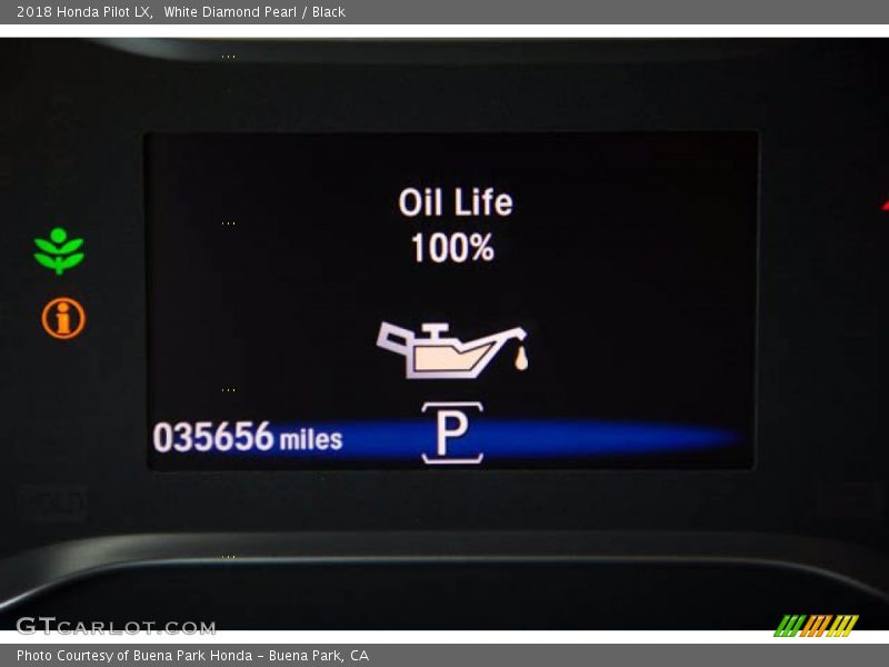 White Diamond Pearl / Black 2018 Honda Pilot LX