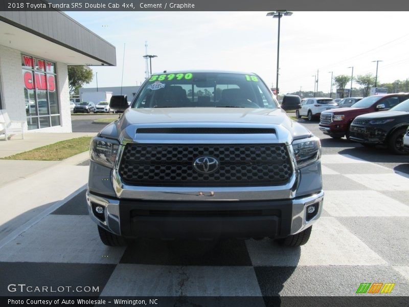 Cement / Graphite 2018 Toyota Tundra SR5 Double Cab 4x4