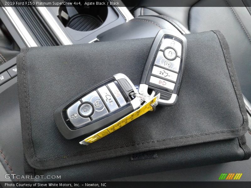 Keys of 2019 F150 Platinum SuperCrew 4x4