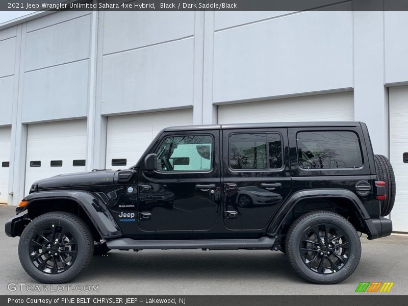  2021 Wrangler Unlimited Sahara 4xe Hybrid Black
