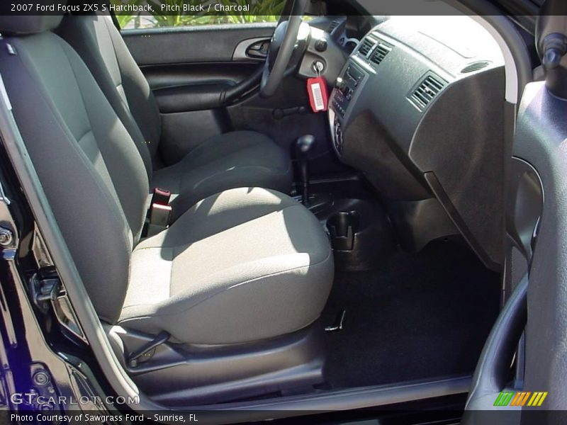 Pitch Black / Charcoal 2007 Ford Focus ZX5 S Hatchback