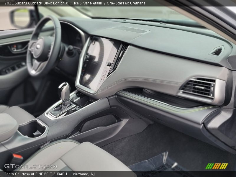 Dashboard of 2021 Outback Onyx Edition XT