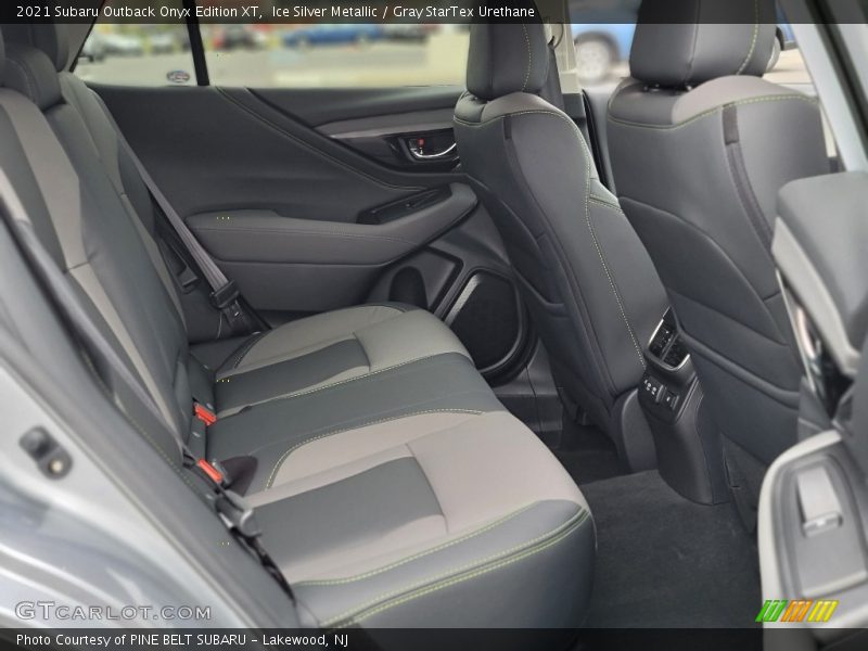 Ice Silver Metallic / Gray StarTex Urethane 2021 Subaru Outback Onyx Edition XT