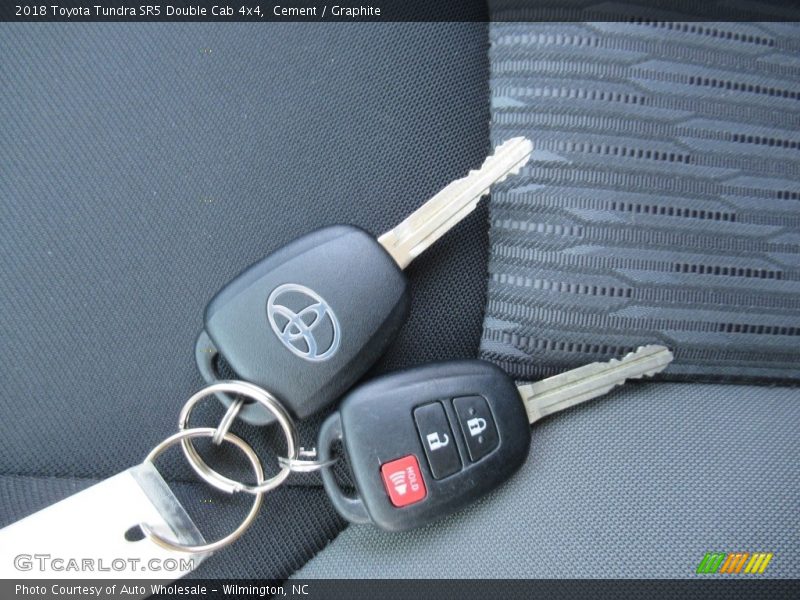 Cement / Graphite 2018 Toyota Tundra SR5 Double Cab 4x4