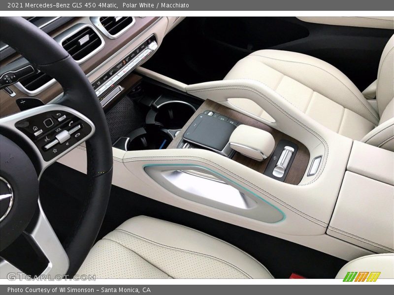 Polar White / Macchiato 2021 Mercedes-Benz GLS 450 4Matic