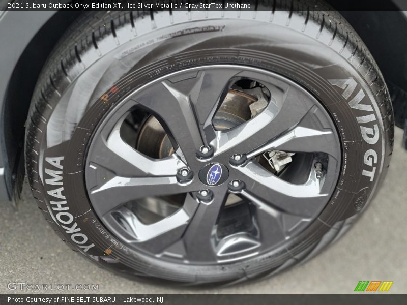 Ice Silver Metallic / Gray StarTex Urethane 2021 Subaru Outback Onyx Edition XT