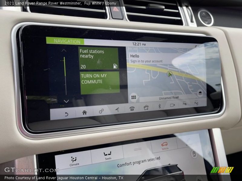 Fuji White / Ebony 2021 Land Rover Range Rover Westminster