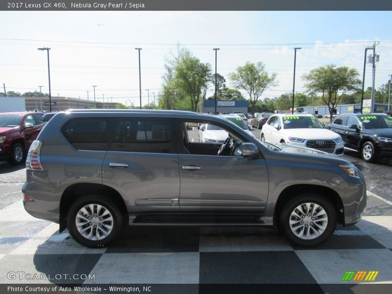 Nebula Gray Pearl / Sepia 2017 Lexus GX 460