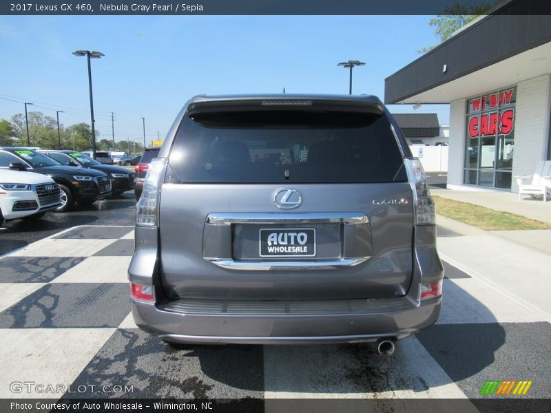 Nebula Gray Pearl / Sepia 2017 Lexus GX 460