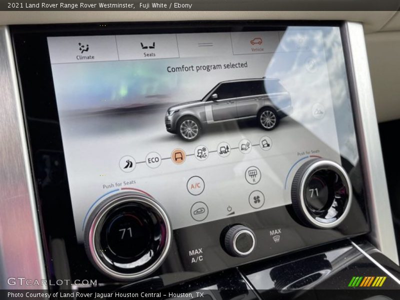 Fuji White / Ebony 2021 Land Rover Range Rover Westminster