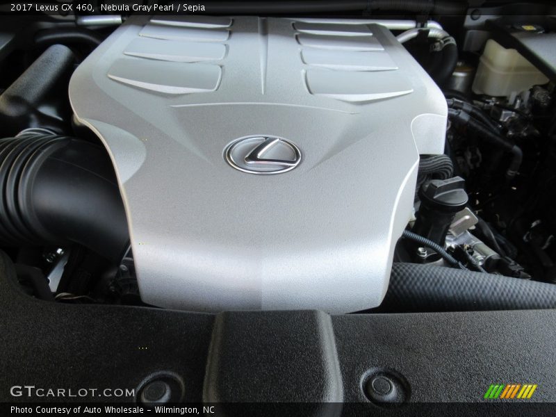 Nebula Gray Pearl / Sepia 2017 Lexus GX 460